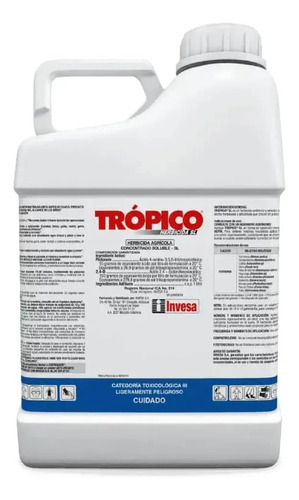 Tropico X 4litros Mata Hoja Ancha En Potreros Amina+picloram 1
