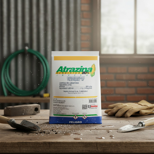 Atrazina 80wg  Control Malezas En Maíz Y Caña Invesa Kilo 1