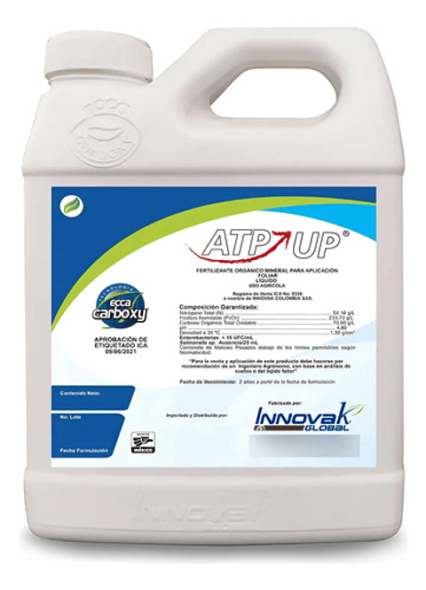 Bioestimulante Atp Up - 1 Litro Para Cultivos Innovak