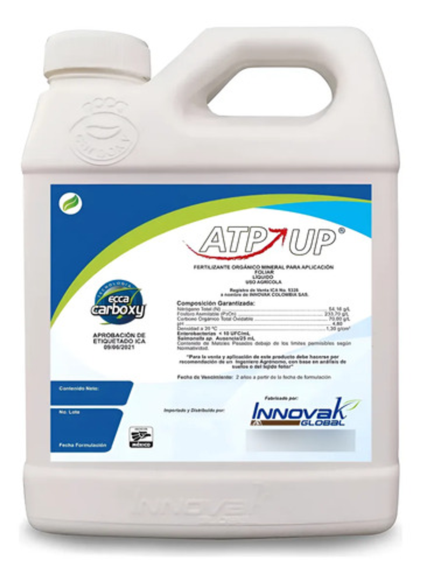 Bioestimulante Atp Up - 1 Litro Para Cultivos Innovak 1