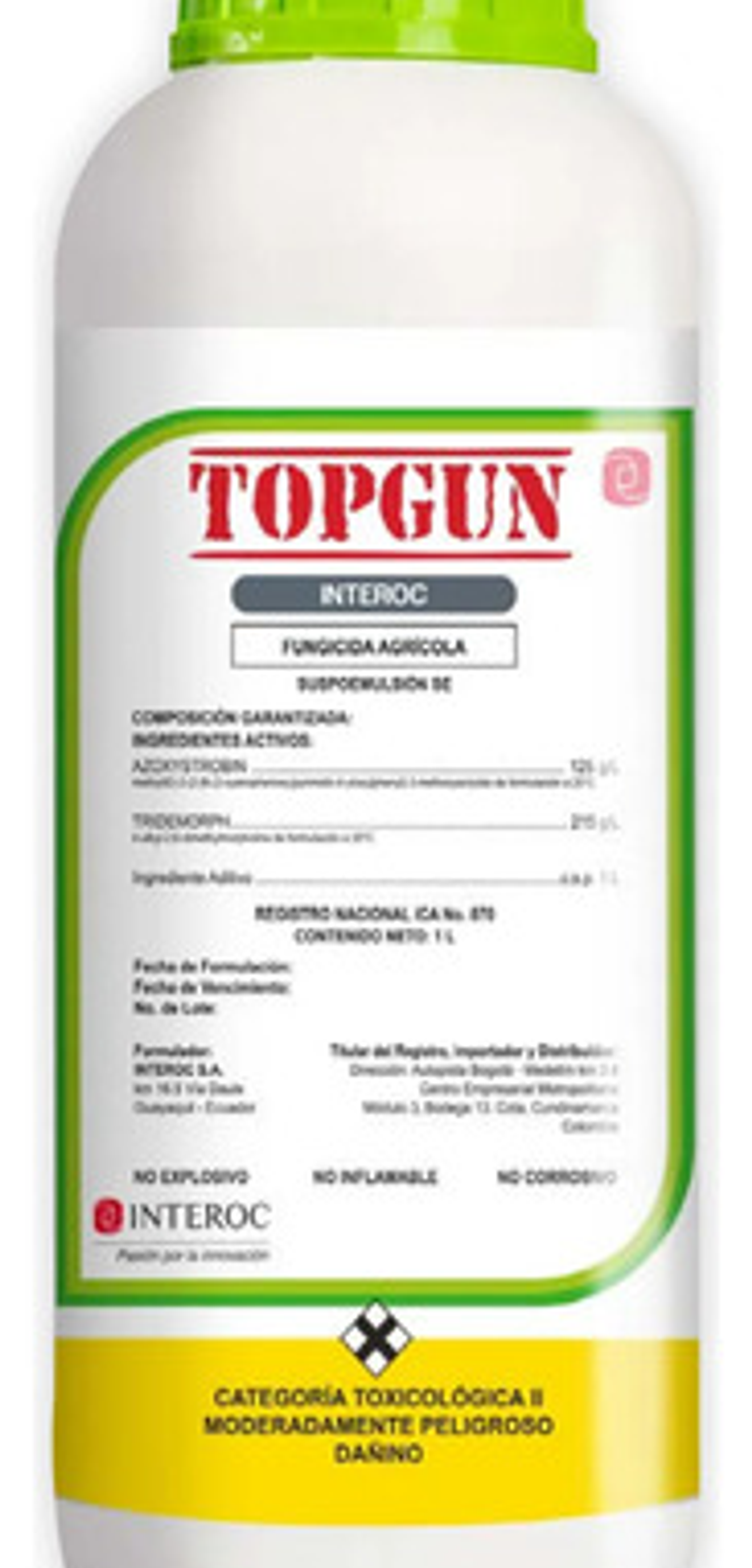 Topgun Interoc Hongos  X Litro Cc Azoxistrobin + Tridemorph 1