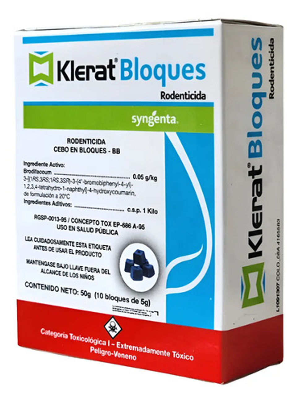 Klerat Bloque Cebo Para Trampas De Ratones 50gr X 6 Unidades 4