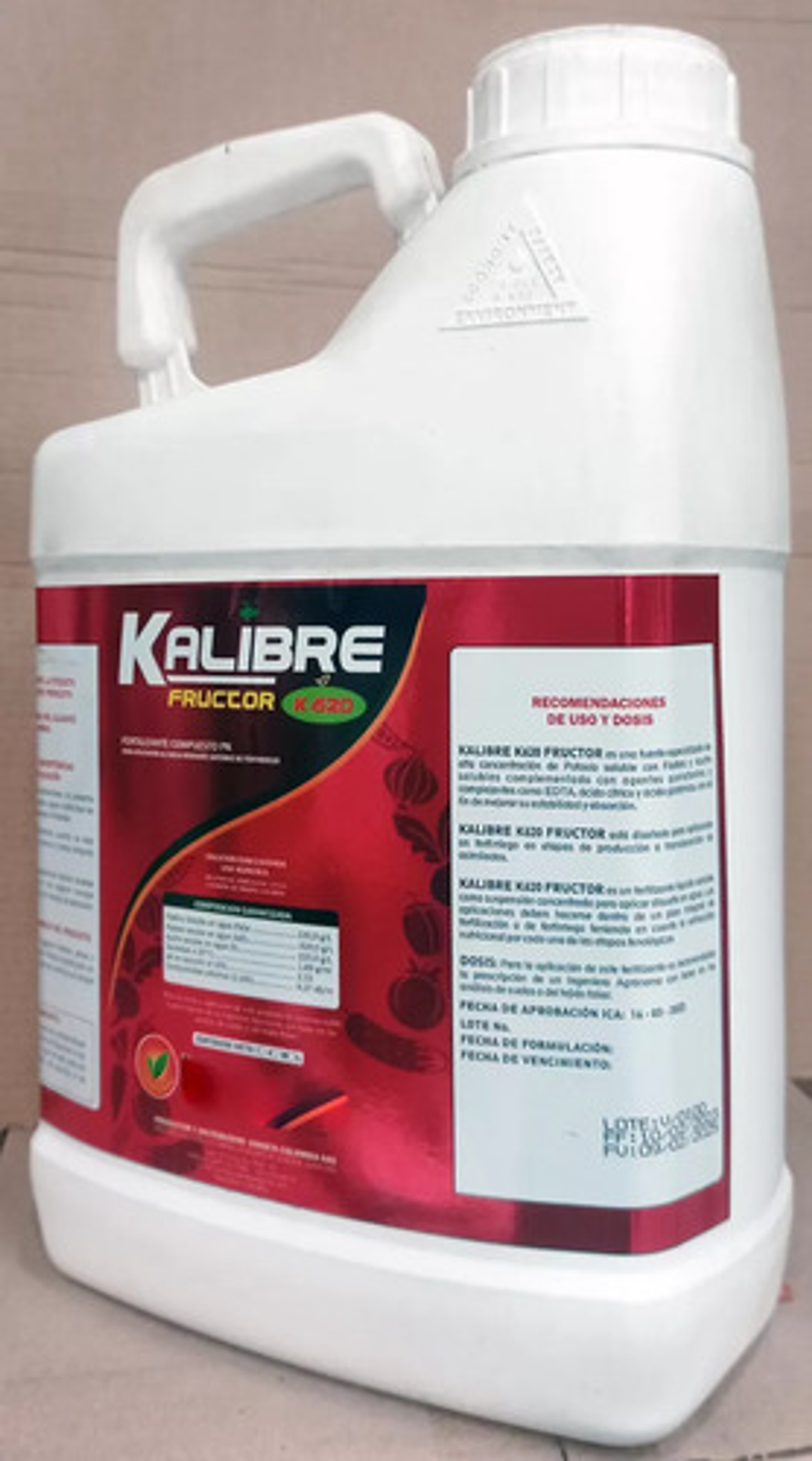 Fertilizante  Plantas Kalibre K620 Potasio Llenado X Litro 4