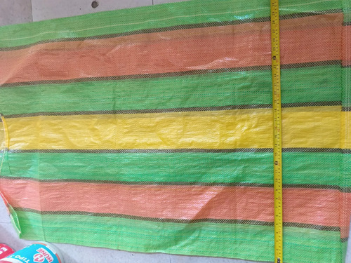 Lona Costal  Empaque  80x120 Cm 120 Kg Arcoiris X 6 Unidades 2