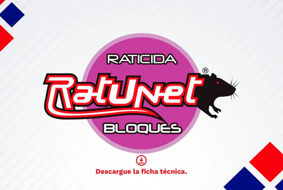 Rodenticida  Retunet Bloque Parafinado Ratas Y Ratones Xkilo 3