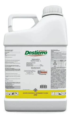Destierro Glufosinato de Amonio 200 SL 1 Litro - Agrosamario 3
