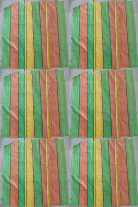 Lona Costal  Empaque  80x120 Cm 120 Kg Arcoiris 10  Unidades