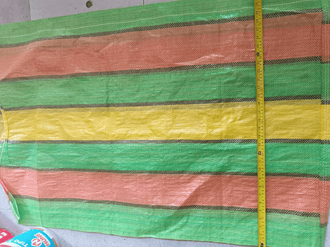 Lona Costal  Empaque  80x120 Cm 120 Kg Arcoiris 10  Unidades