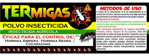Termigas x 500g - Insecticida Hormiguicida en Polvo | Agrosamario 3
