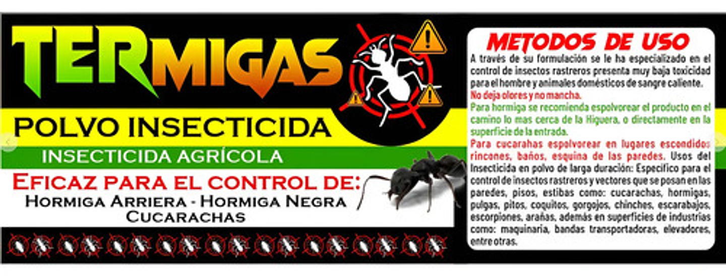 Control Hormiga Arriera X 500 Gr Polvo Termigas X 2 Unidades 3