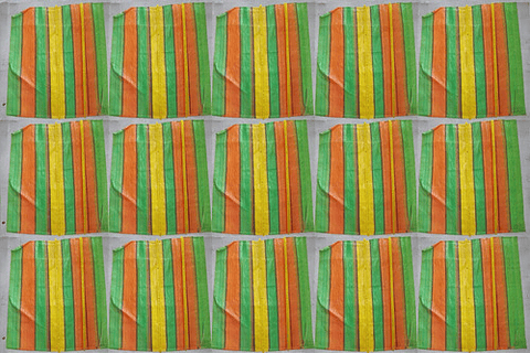 Lona Costal  Empaque  80x120 Cm 120 Kg Arcoiris 15  Unidades