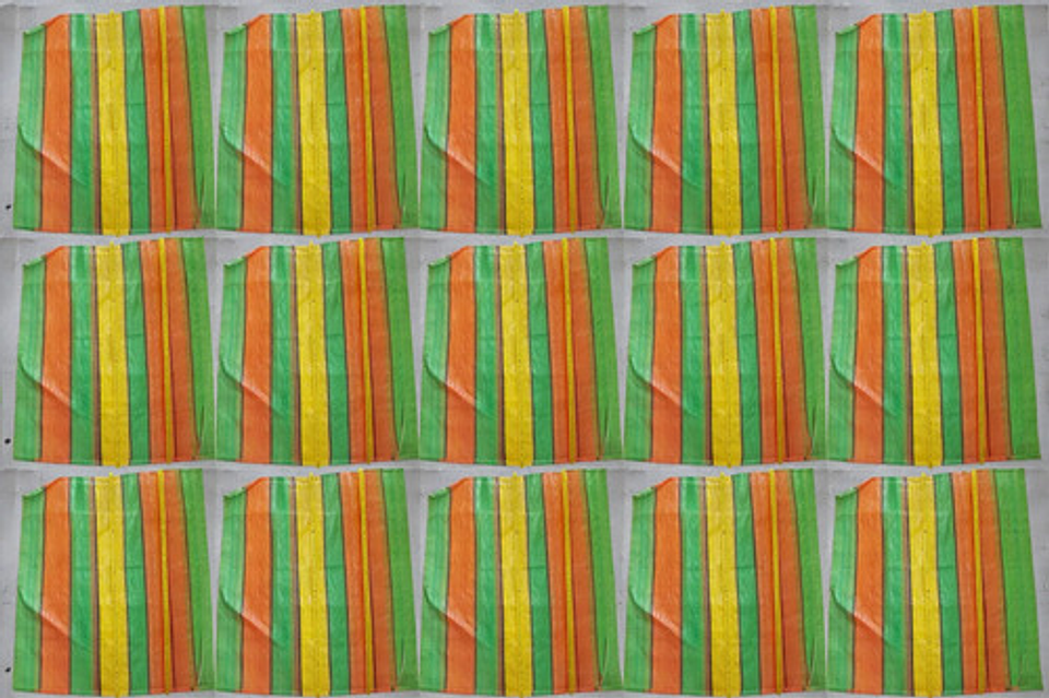 Lona Costal  Empaque  80x120 Cm 120 Kg Arcoiris 15  Unidades 1