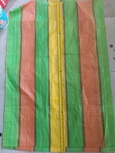 Lona Costal  Empaque  80x120 Cm 120 Kg Arcoiris 15  Unidades 5