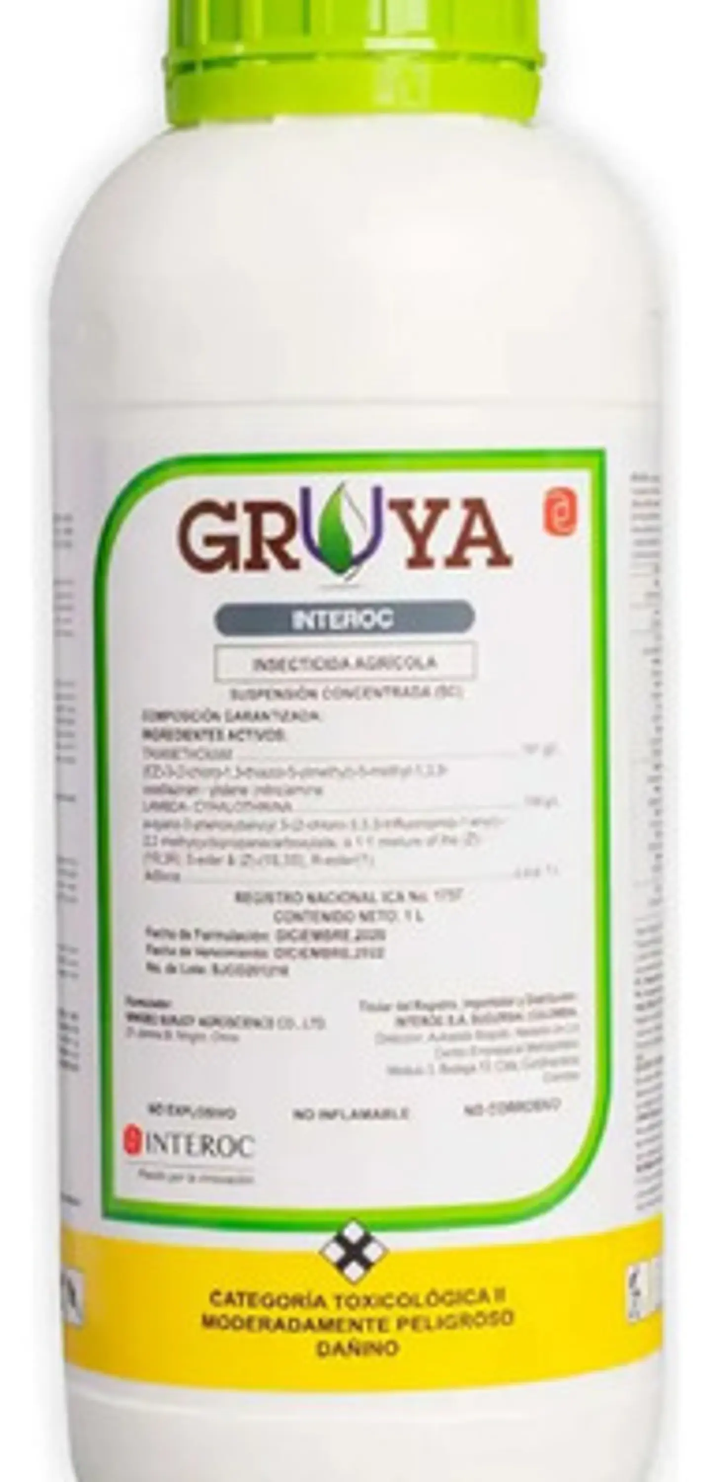 Gruya 247 SC (Thiametoxam + Lambdacyhalotrina)  (250 Ml - Litro)  | Agrosamario 2