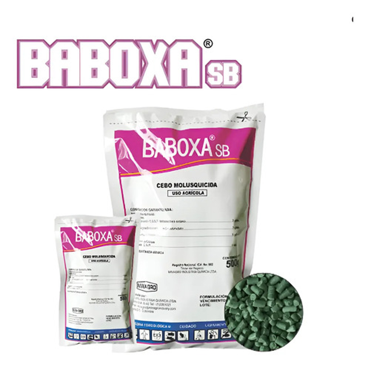 Molusquicida Veneno  Caracol Africano Y Babosa X 500gr 1