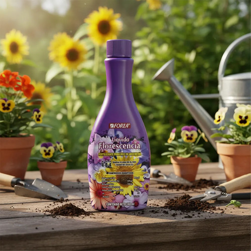 Florescencia  Liquido X 240 Ml Forza Jardin 1