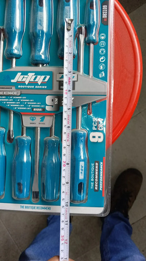 Juego Destornilladores X 9 Piezas 4-8 Pulgadas  Jctop