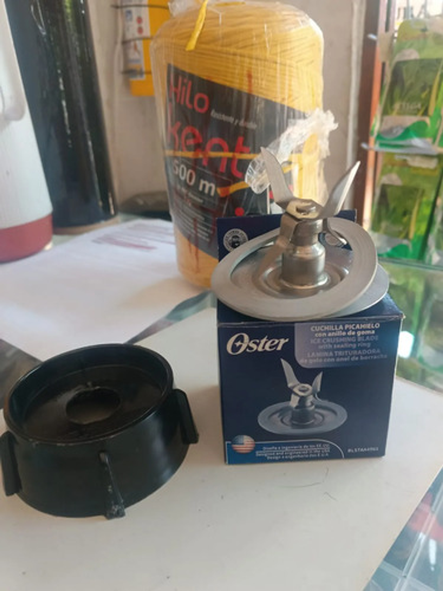 Combo Cuchilla Y Base Para Licuadora Oster 2