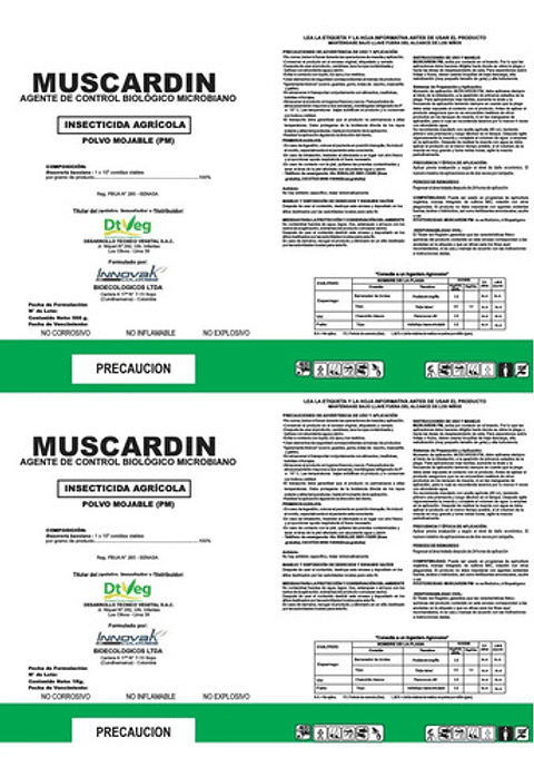 Muscardin Wp Beauveria  Bassiana  Bilogico X Kilo