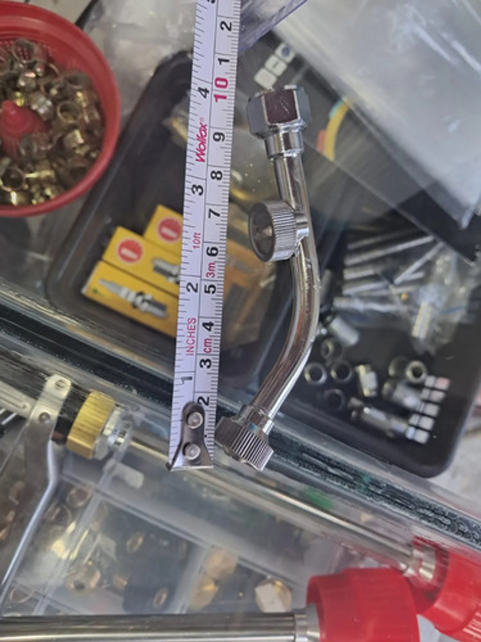 Boquilla Doble Acero Fumigadora Estacionaria 10cm 8