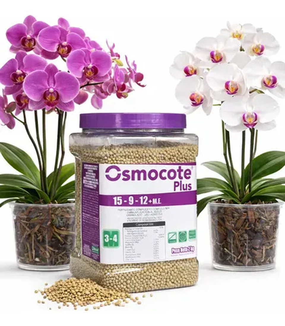 Osmocote 15-9-12 Fertilizante Nutrición 2 Kilos 3 -4 Meses 2