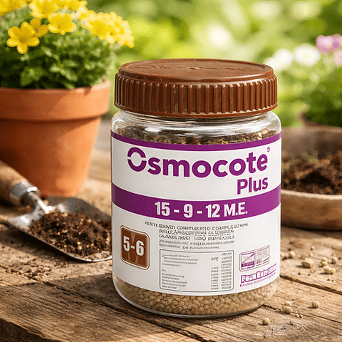 Osmocote 15 9 12   X 2 Kilos De 5-6 Meses  Jardin
