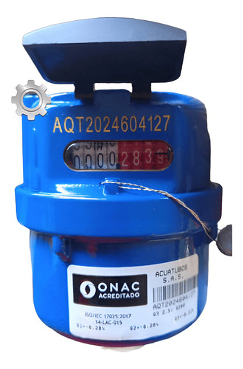 Medidor Agua  De 1/2  Volumétrico Pd-a (r200 V15 G3/4 F115)