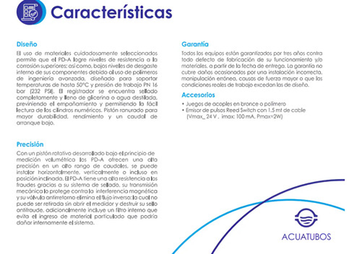 Medidor Agua  De 1/2  Volumétrico Pd-a (r200 V15 G3/4 F115) 5