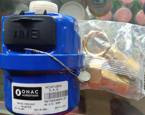 Medidor Agua  De 1/2  Volumétrico Pd-a (r200 V15 G3/4 F115) 7