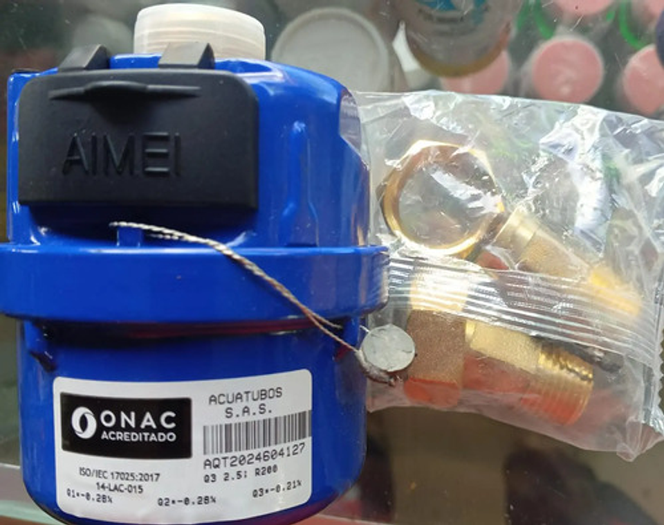 Medidor Agua  De 1/2  Volumétrico Pd-a (r200 V15 G3/4 F115) 7