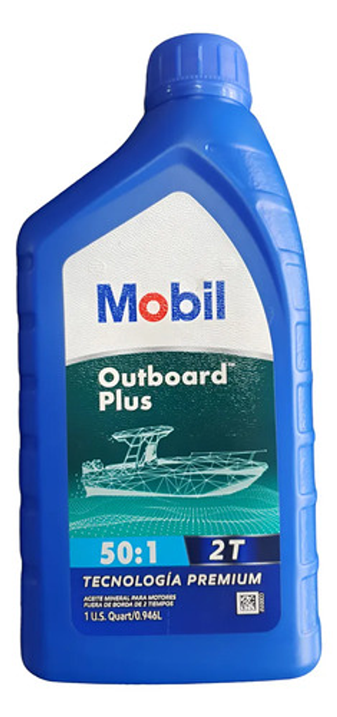 Aceite Mobil Outboard Plus 50:1 2t 1l