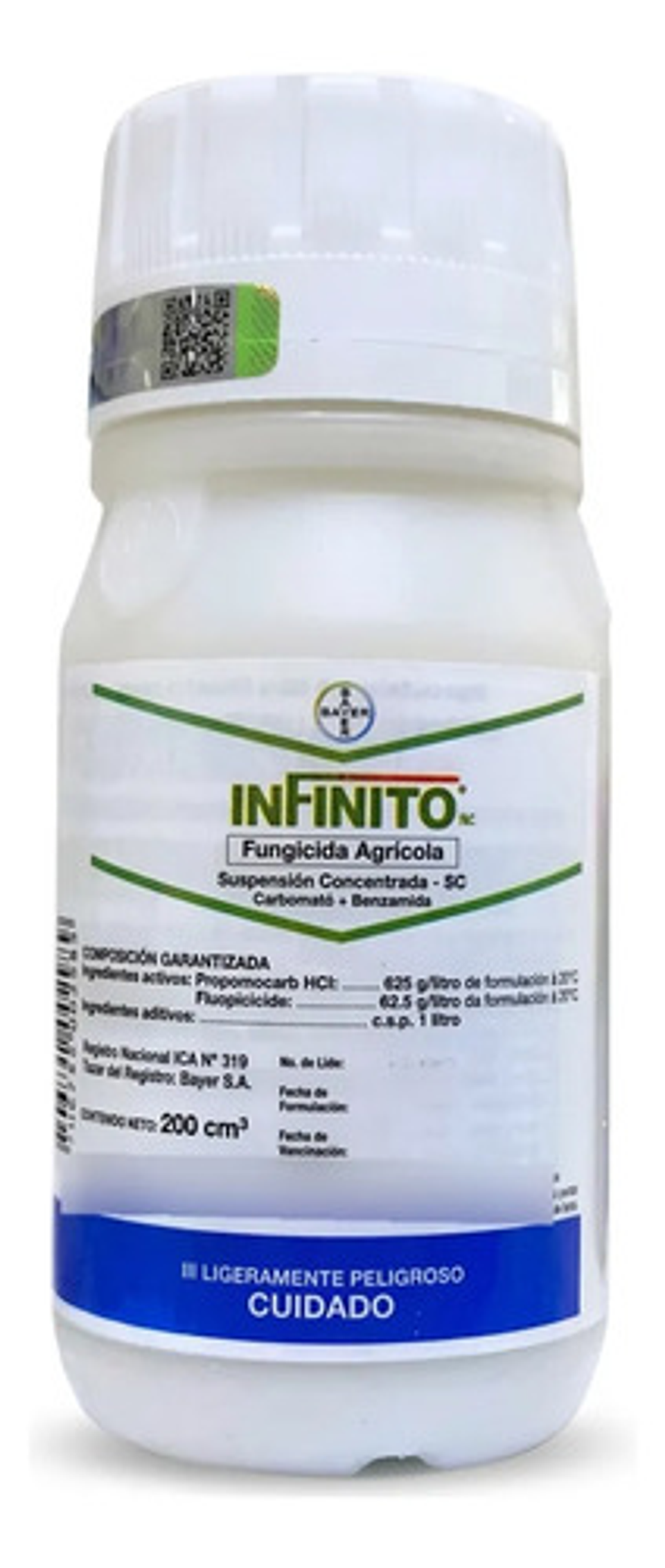 Infinito Bayer 200cc - Propamocarb + Fluopicolide 1