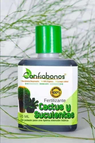 Fertilizante (abono) Para Suculentas, Sábilas Y Cactus 120ml 2