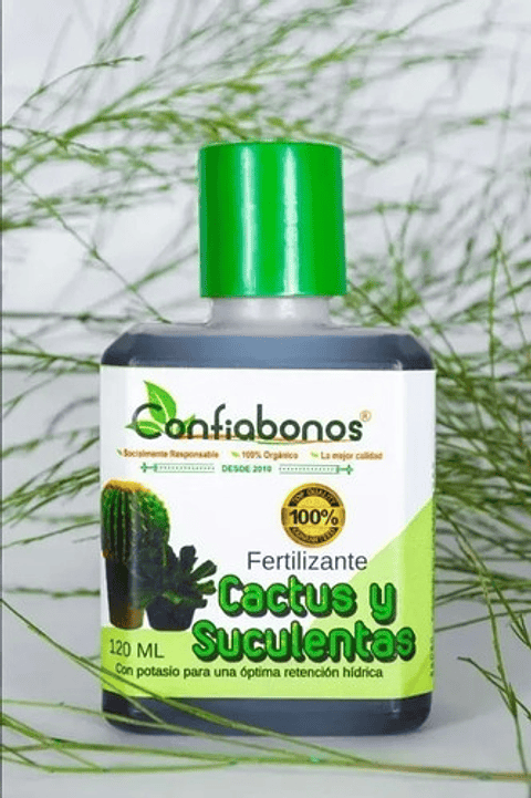 Fertilizante (abono) Para Suculentas, Sábilas Y Cactus 120ml