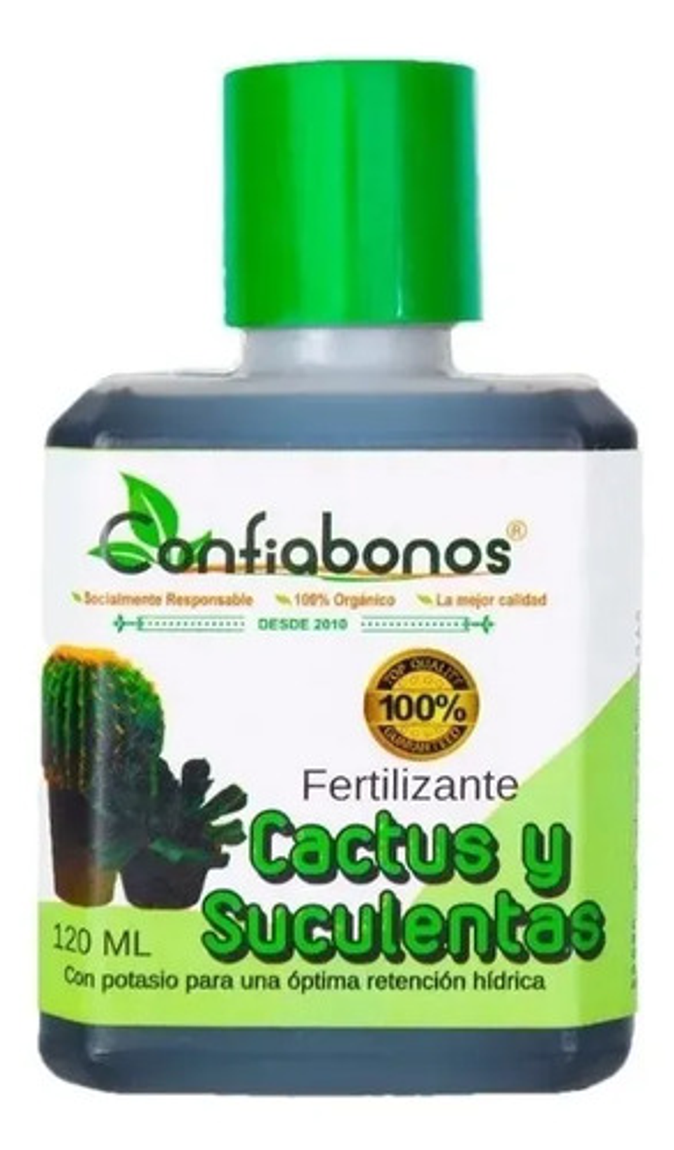 Fertilizante (abono) Para Suculentas, Sábilas Y Cactus 120ml 3