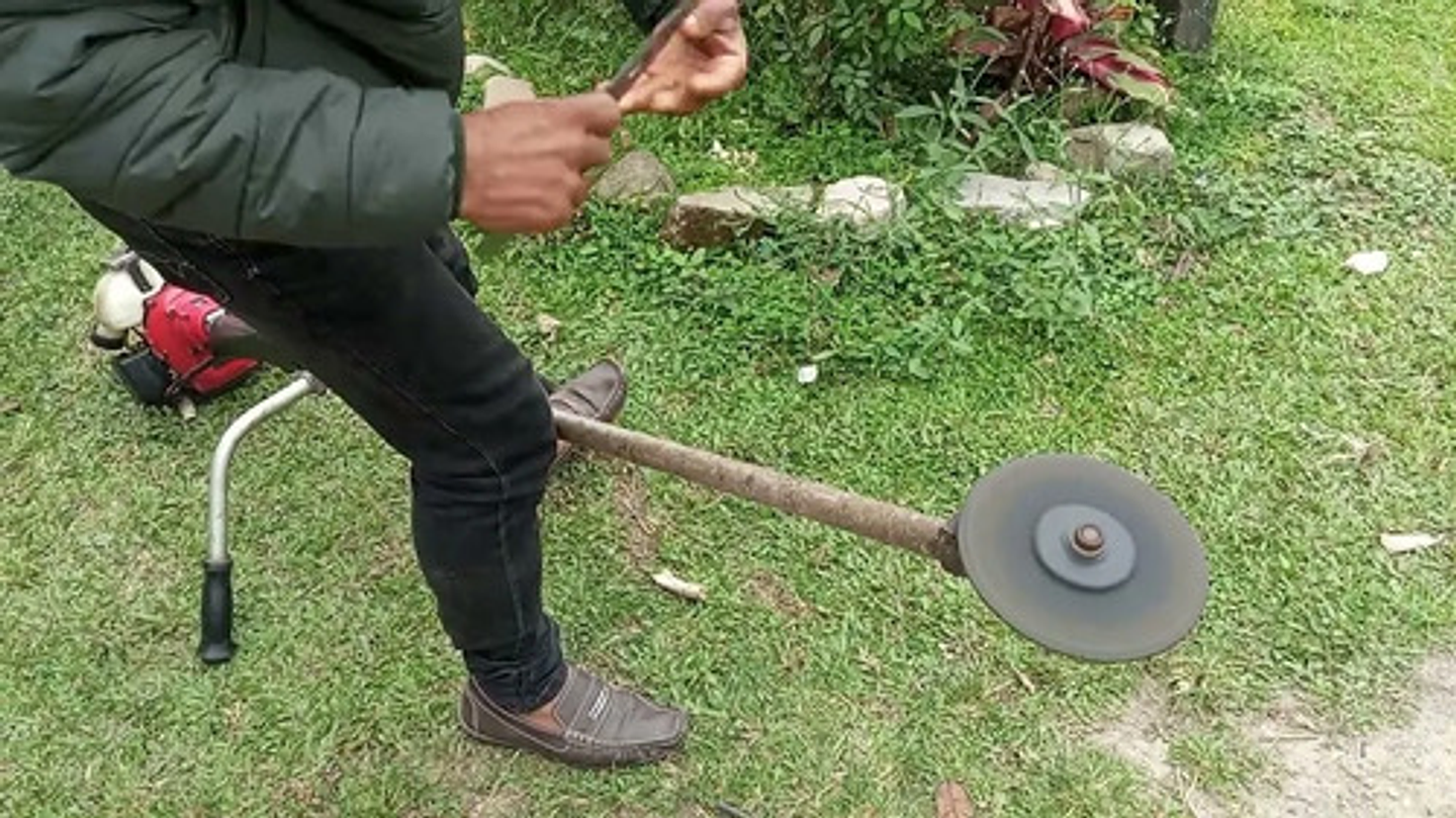 Disco  Afilar Cuchilla De Guadaña Incolma 6 X 0.25 X 1 2