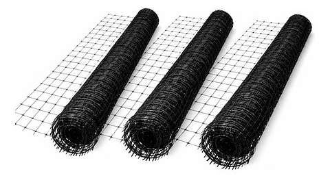 Malla Gallinero Plastica 1.80mx50m  X 3  Unidades