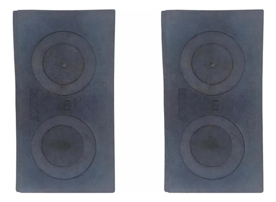 Plancha Estufa De Leña 2 Puestos Condor 56 X 28 Cm  X 2 Unid 1