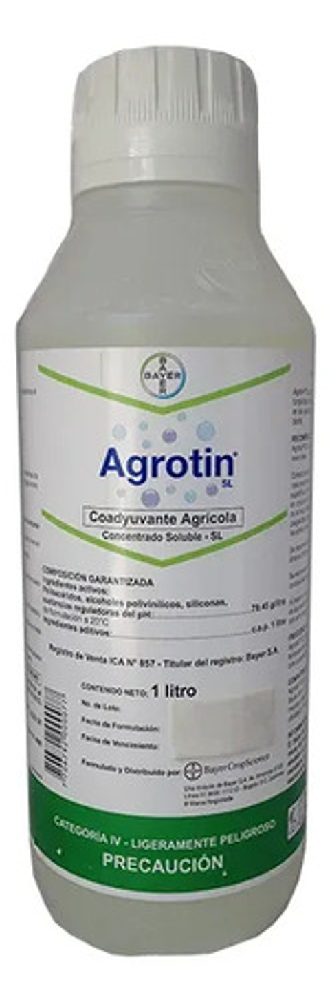 Coadyuvante Agricola Agrotin Bayer X Litro (pegante Agrico)