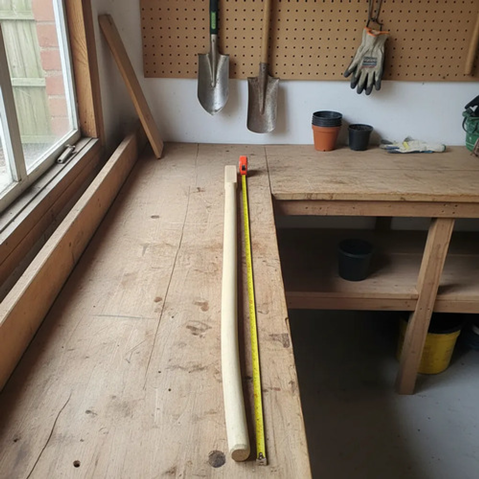 Cabo De Madera Para Azadon 3