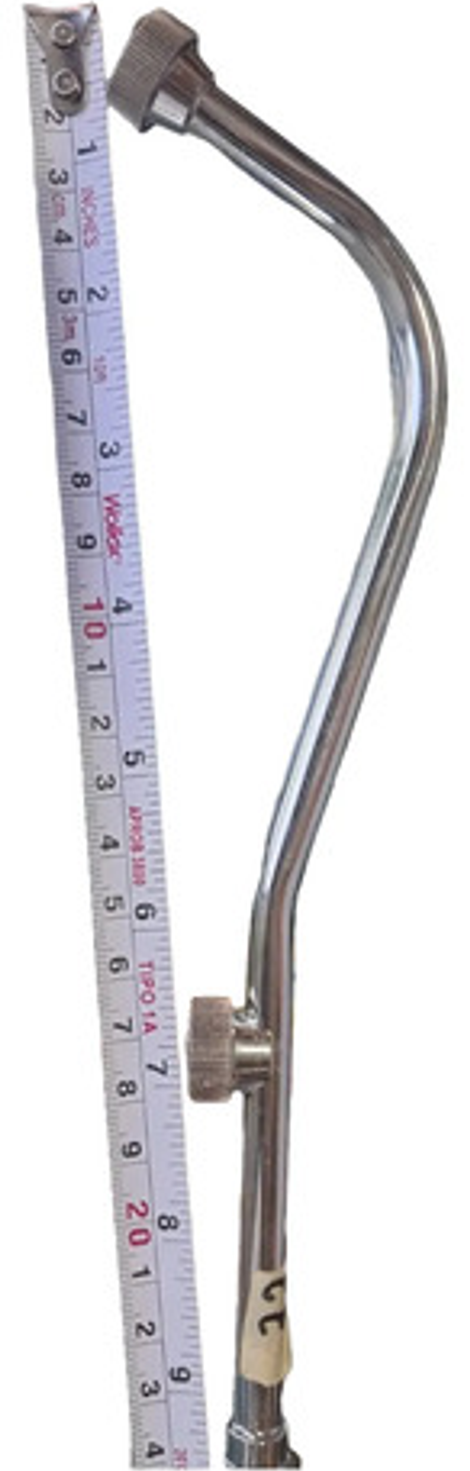 Boquilla Fumigadora Estacionaria Alta Descarga Cuello Ganso 1