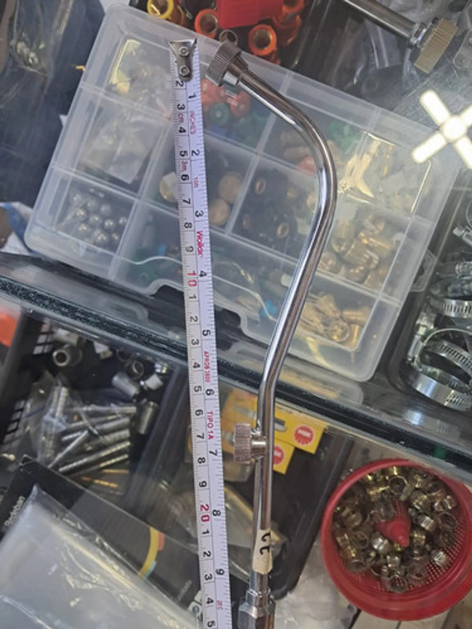 Boquilla Fumigadora Estacionaria Alta Descarga Cuello Ganso 4