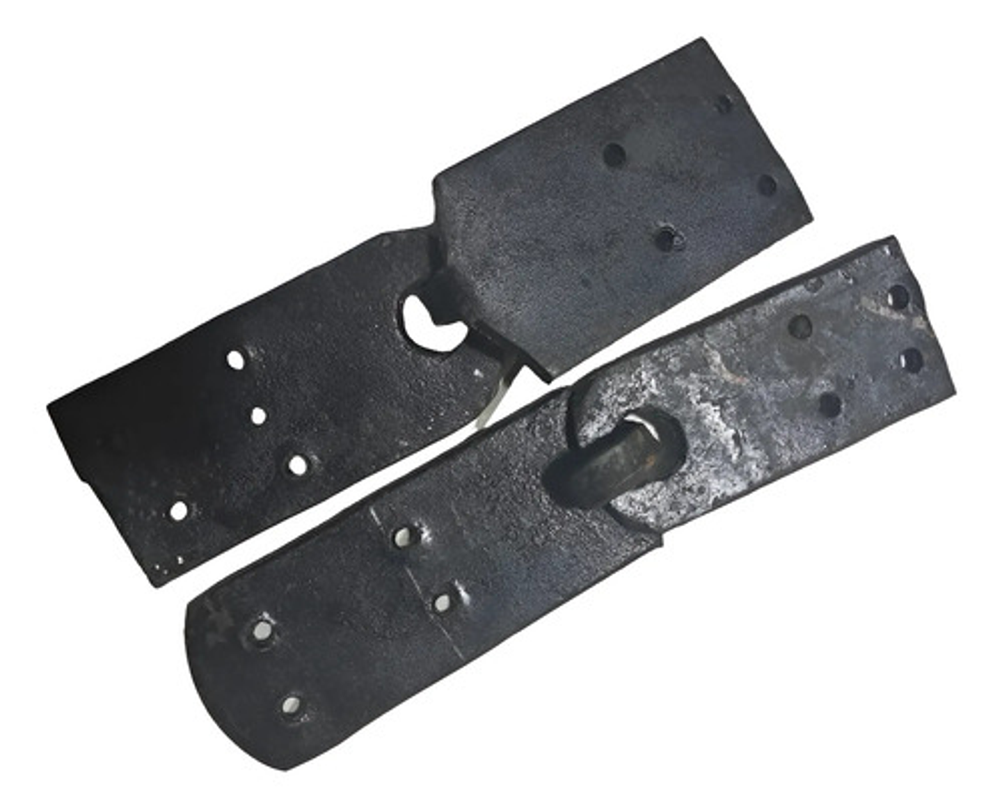 Par De Chapetas Bisasgra En Hierro Para Puertas Y Portones 1