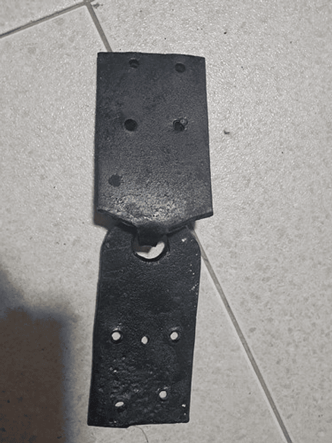 Par De Chapetas Bisasgra En Hierro Para Puertas Y Portones