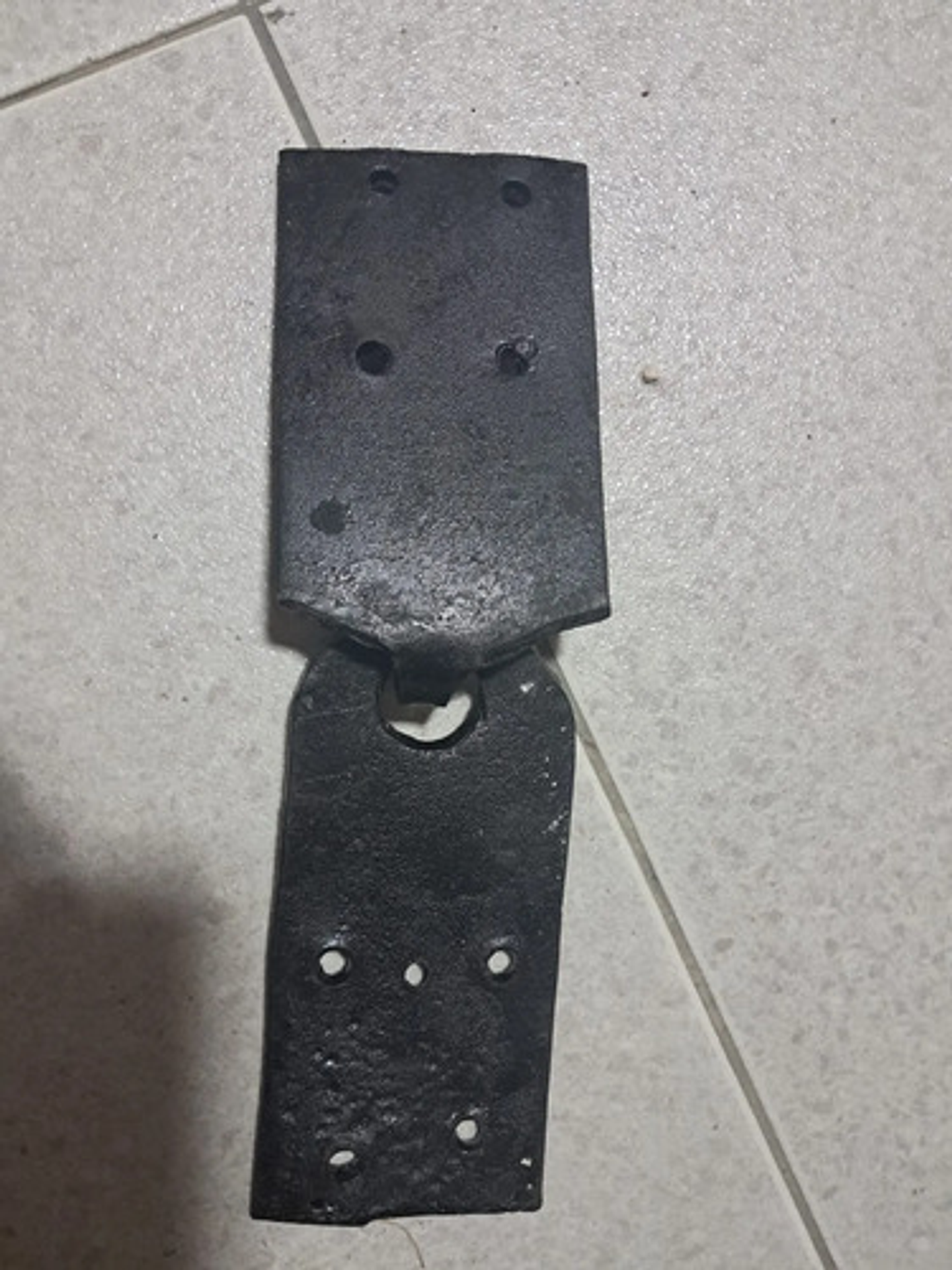 Par De Chapetas Bisasgra En Hierro Para Puertas Y Portones 2