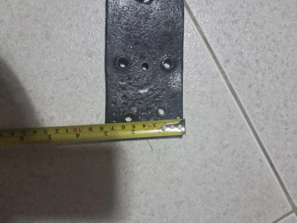 Par De Chapetas Bisasgra En Hierro Para Puertas Y Portones 4