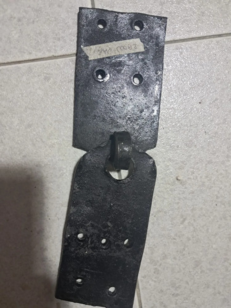 Par De Chapetas Bisasgra En Hierro Para Puertas Y Portones 7