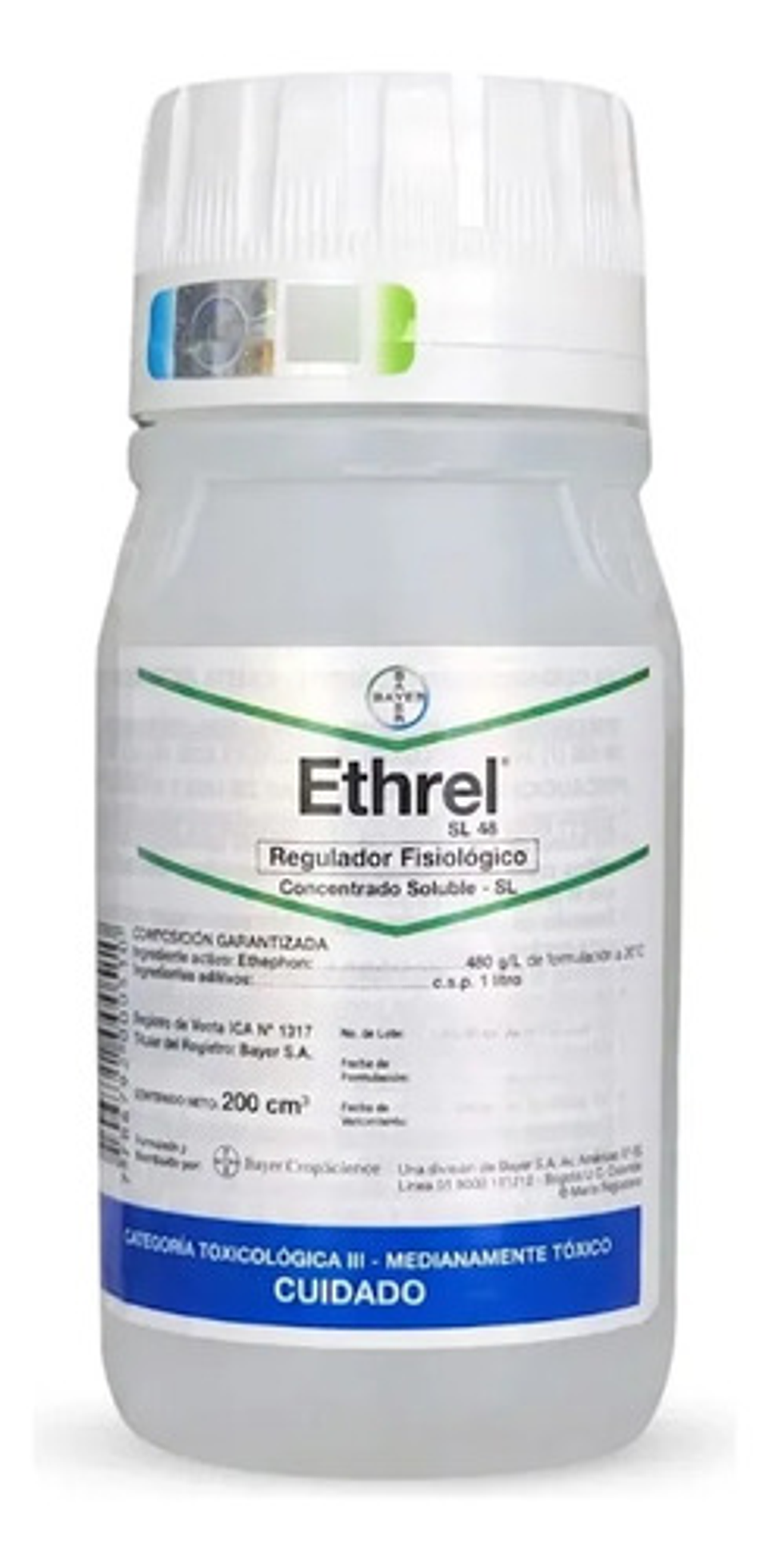Ethrel Bayer Madurol Regulador De Crecimiento Plantas X250ml 1