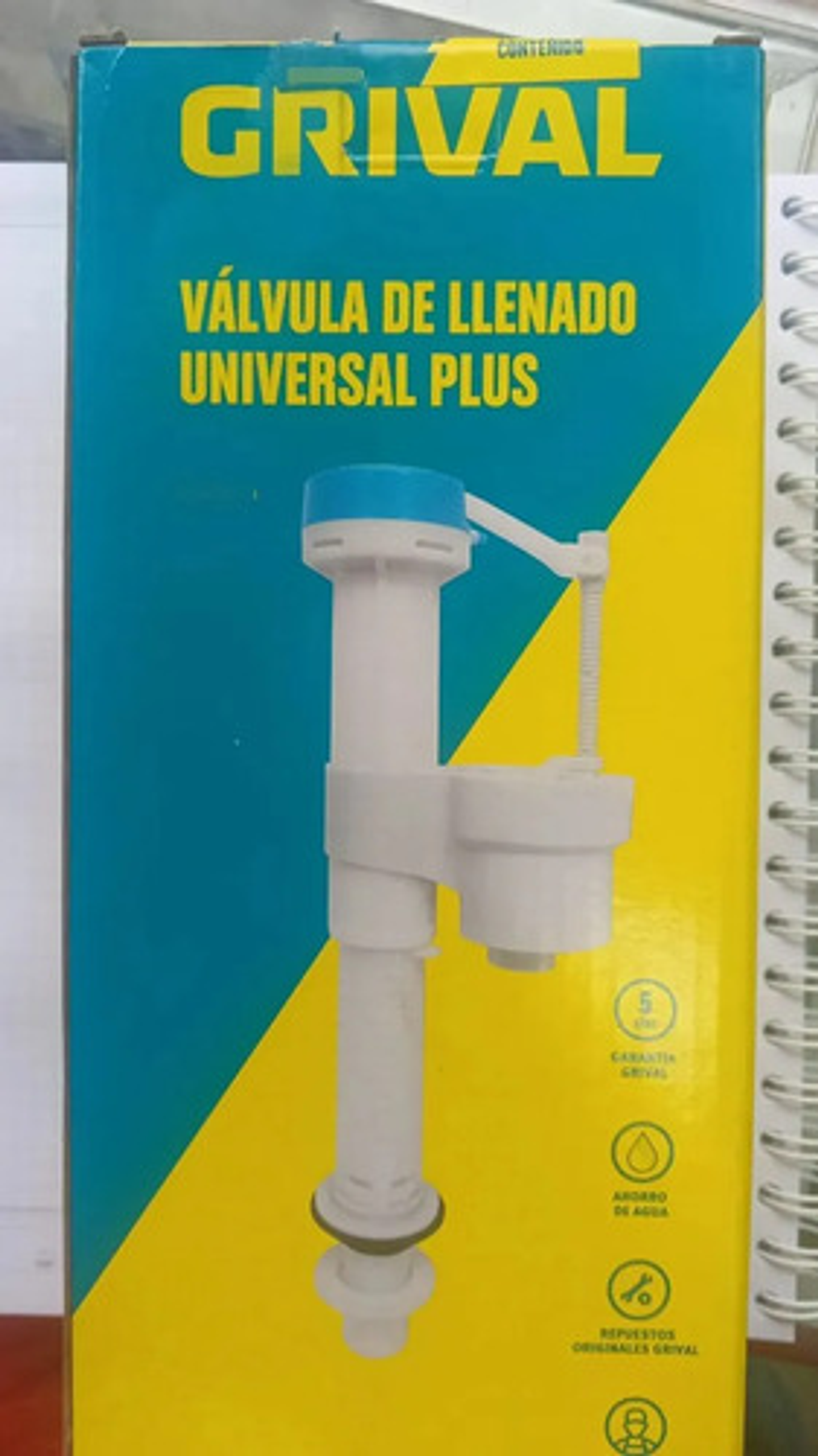 Griferia Ahorrador Sanitario Llenado Universal Plus Grival 3