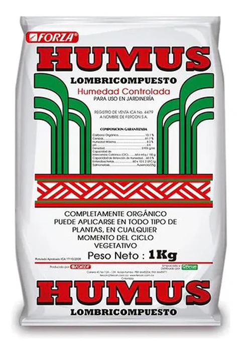 Humus de Lombriz (Lombricompuesto) x 1 Kilo | Agrosamario